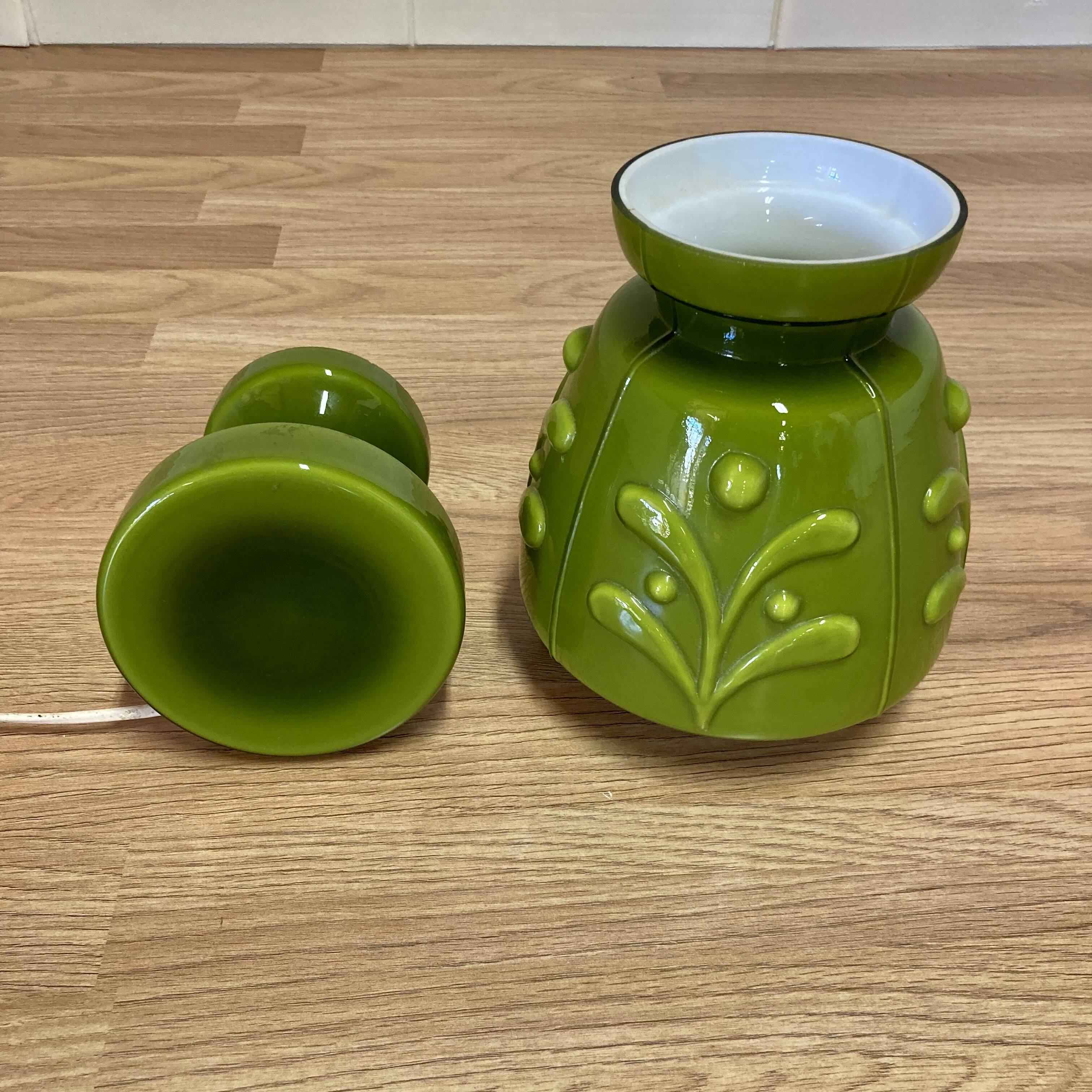 Grande lampe verre Design scandinave 1950.