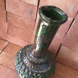 TAMEGROUTE POTTERY VASE IN GLAZED TERRACOTTA
