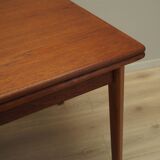 Teak table, Danish design, 1970s, production: Denmark