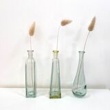 Set of 3 soliflores vase bottles
