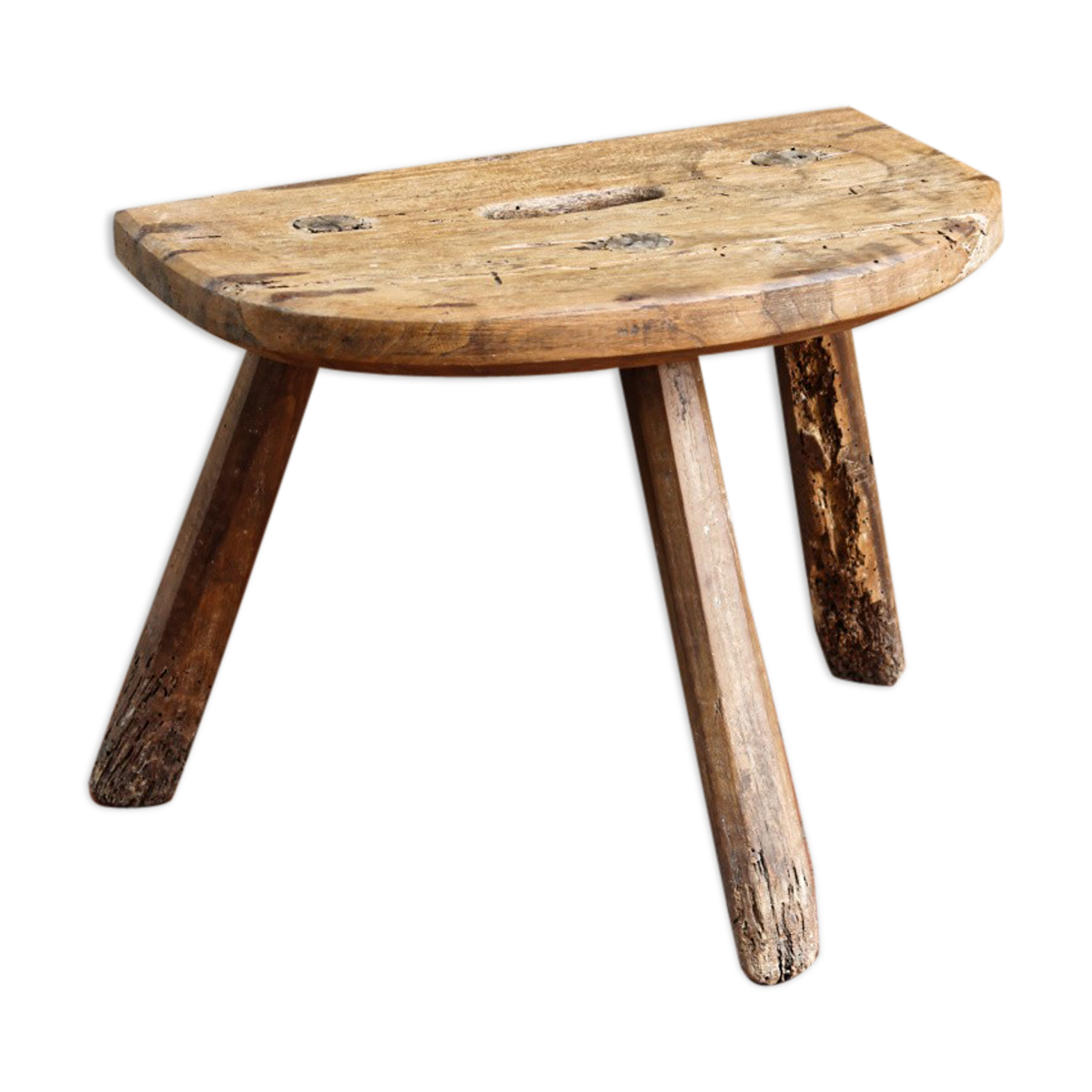 Cowherd stool, folk art