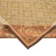 Handmade European Vintage Aubusson Kilim 263 cm x 362 cm
