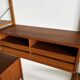A wall unit with 4 compartments by Poul Cadovius, Denmark, 1960s.