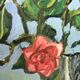 Peinture huile, bouquet de roses