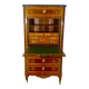 Transition style secretary, rosewood, gilded bronzes