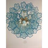 Murano style glass chandelier, set of 2 or a pair of chandeliers
