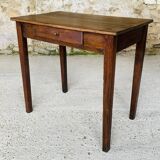 Wooden farmhouse console, circa 40's/50's