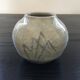 Crackle celadon ball vase