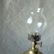 Copper oil lamp gardon pigeon lamp end 19 eme