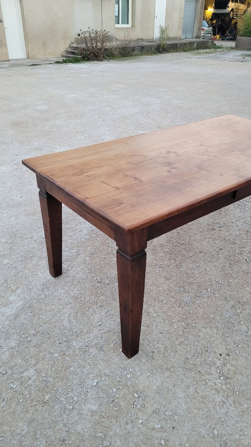 Table de ferme rustique - 1m80