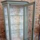 Bronze green display cabinet bookshelf