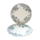 Lot of 2 plates "nenuphar" R&S Salins Terre de Fer