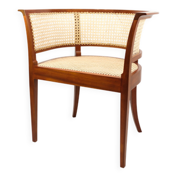 Chaise Faaborg modèle 9662 réalisée en acajou par Kaare Klint pour Rud. Rasmussen