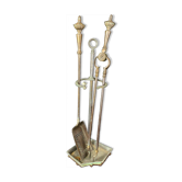 Brass fireplace servant