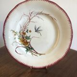 Model Sarreguemines dessert plate Butterfly
