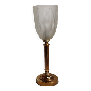 lampe tulipe art nouveau