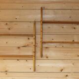 Pair of vintage rattan shelves