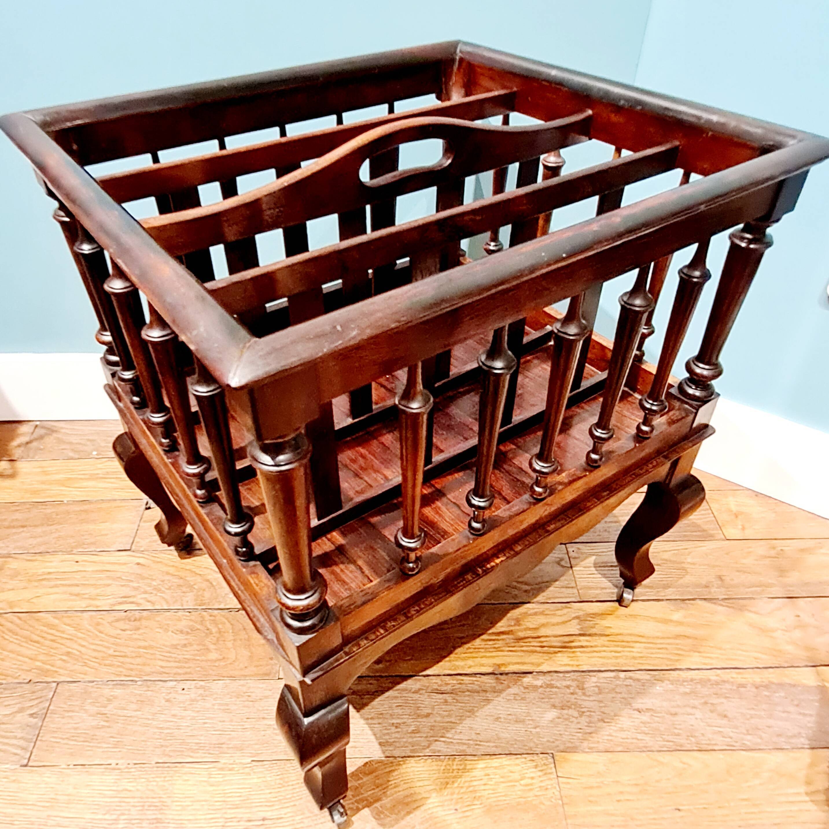 English magazine holder nineteenth century