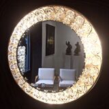 Lighting Mirror from Brass and Resin