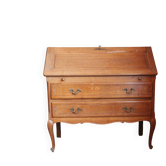 Small oak desk in Louis XV style