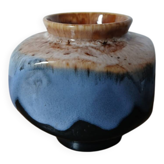 Vase en terre cuite vernissée