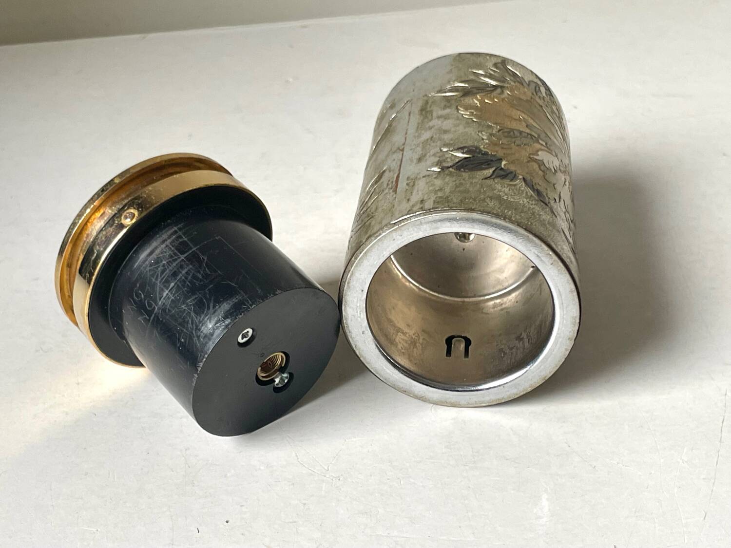 Vintage Japanese Metal Table lighter