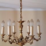 Bronze chandelier Louis XV style