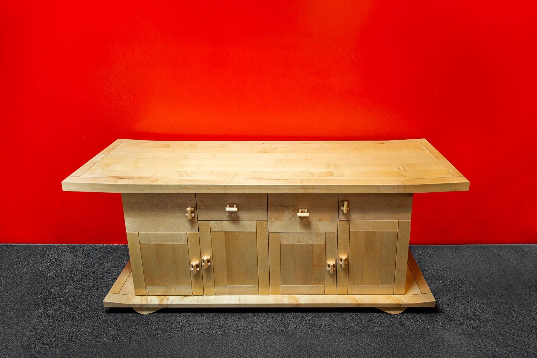 Vintage credenza in steel, Italia, anni '60