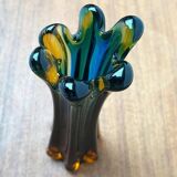 Italian Sommerso vase in Murano glass attributed to Flavio Poli for Seguso, 1970s.