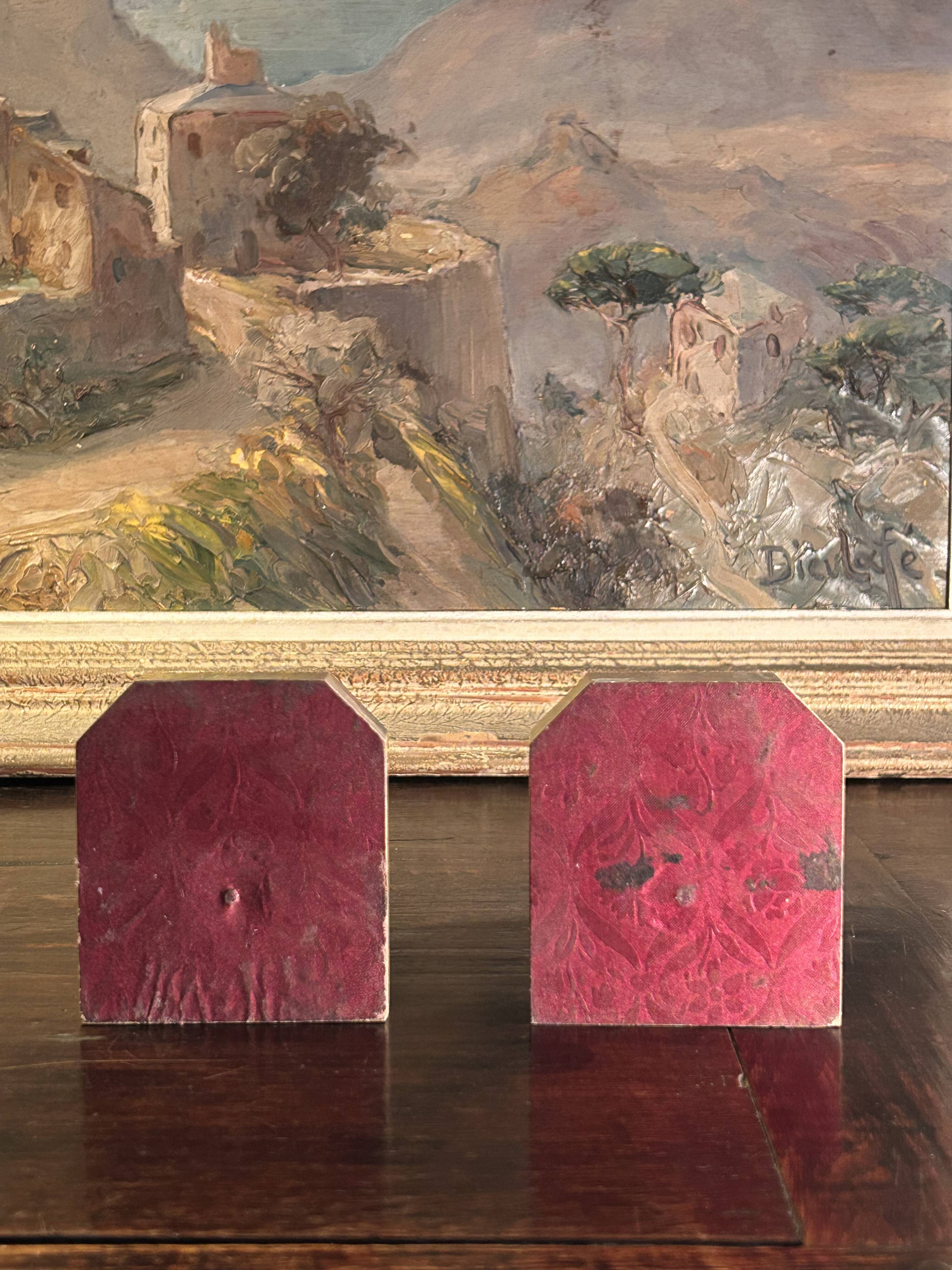 Art Deco bookends H. Moreau 1930