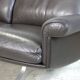 Vintage design leather 3-seater sofa De Sede DS-31 from the 1960s.