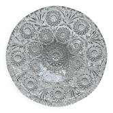 Cut glass fruit bowl