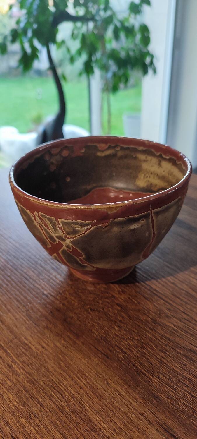 70s glazed porcelain stoneware