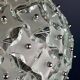 Suspension en verre artistique Sputnik par Fontana Arte, Italie, années 1960