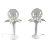 Michael Anderson. Dans le style de. Paire de lampes de table, style Hollywood Regency, années 1970.
