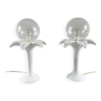 Michael Anderson. In the style of. Pair of table lamps, Hollywood Regency, 1970s.