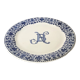 Plat à dessert en gien