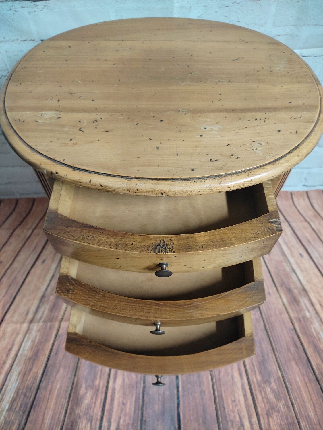 Louis XVI style bedside table