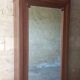 Empire wardrobe in solid walnut