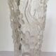 Molded glass vase