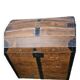 Vintage wooden trunk