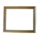 Empire green and gold frame foliage 56.7 x 44.6 cm