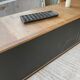 Two-sided counter sliding doors oak XXL 4m enfilade