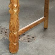 Set of six vintage Danish oak dining chairs, Henning Kjærnulf style, 1960s