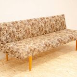 Lit de repos pliant du milieu du siècle par Miroslav Navrátil, années 1960, Tchécoslovaquie