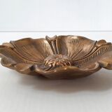Paire de cendriers en bronze vintage
