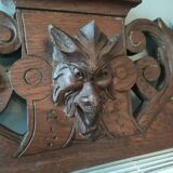 old oak pediment