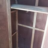 Vintage beech wardrobe
