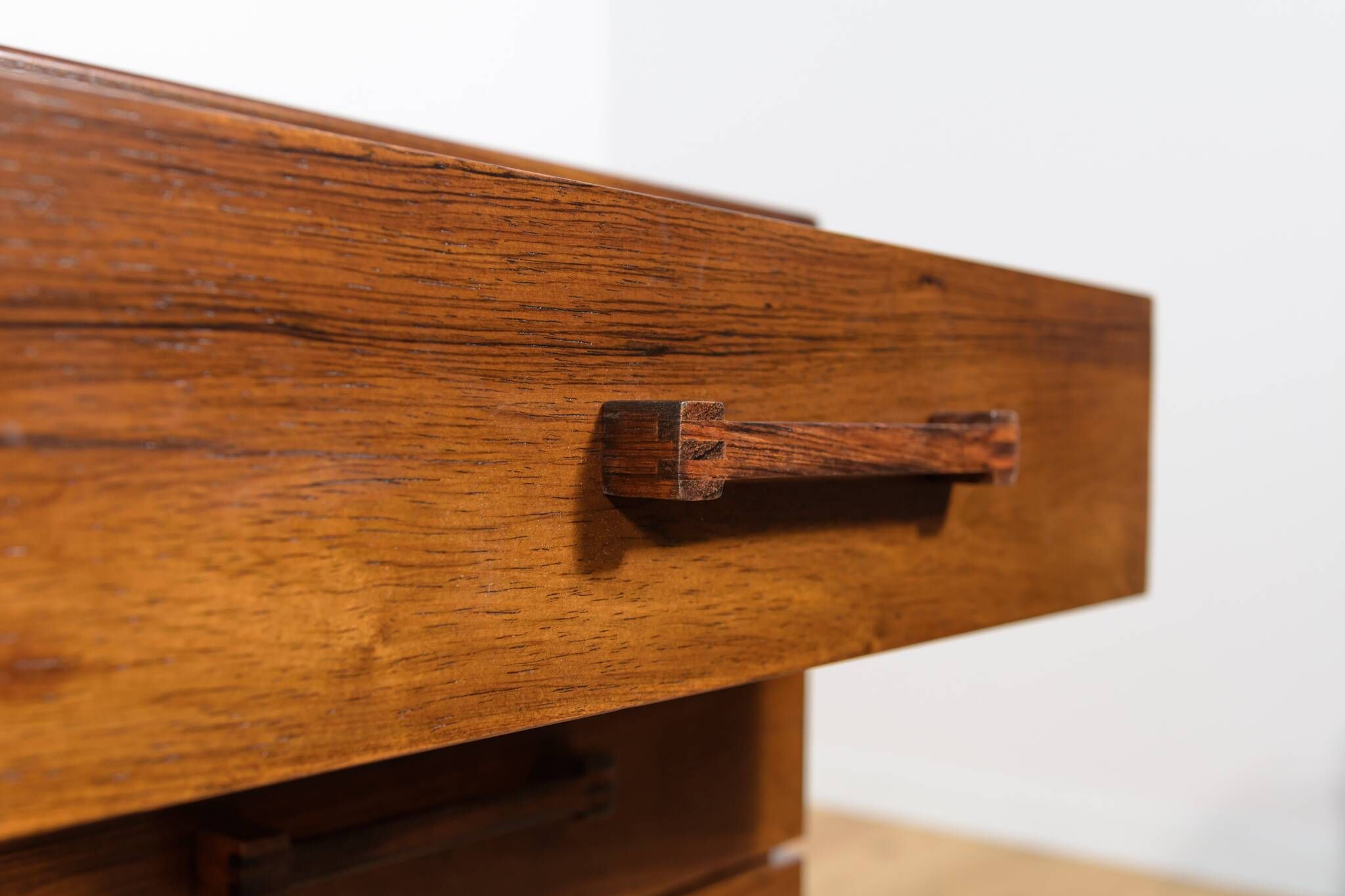 Mid-Century Rosewood Freestanding Desk by Torben Valeur & Henning Jensen for Dyrlund, 1960s