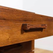 Mid-Century Rosewood Freestanding Desk by Torben Valeur & Henning Jensen for Dyrlund, 1960s